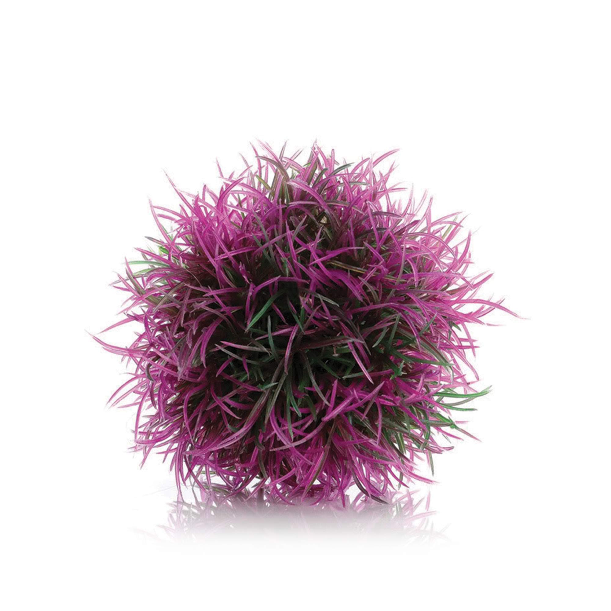 biOrb Fish Tank Decorations, Aquatic Topiary Ball (1 x Purple Aquarium Plant), Artificial Fish Tank Plants To Add Colour & Interest, Beautiful Natural-Looking Aquarium Decor For Scenic Background