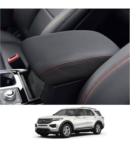 Fit For 11-18 Ford Explorer Leather Center Console Lid A Dcy Indicado En Descripción