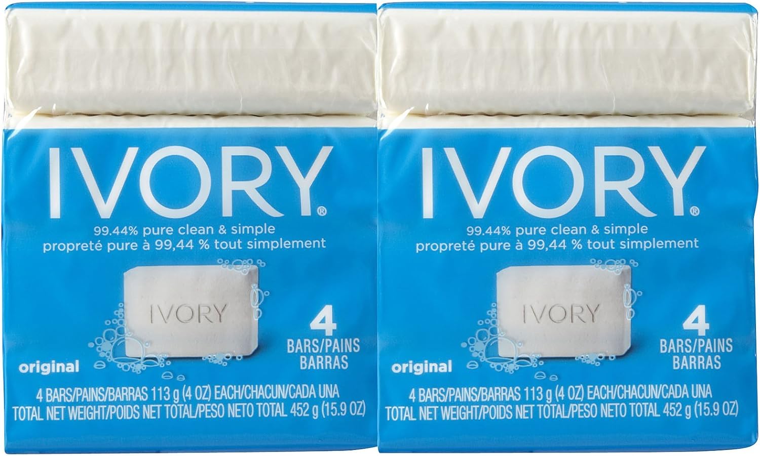 Ivory Bar Soap, Original, Bath Size (16 each) by Ivory Amazon.ca Beauty