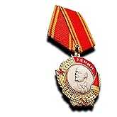 FREECROWS Order of Lenin Russian Soviet USSR Medal Highest Award New Rare, Military Medal Replica