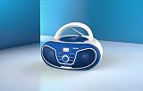Roxel RCD-S70BT Portable Boombox CD Player with Remote Bluetooth FM USB AUX view 3