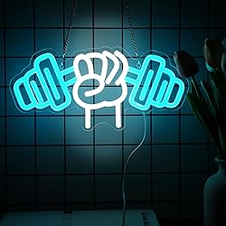 Neonawall Dumbbell Neon Sign For Home