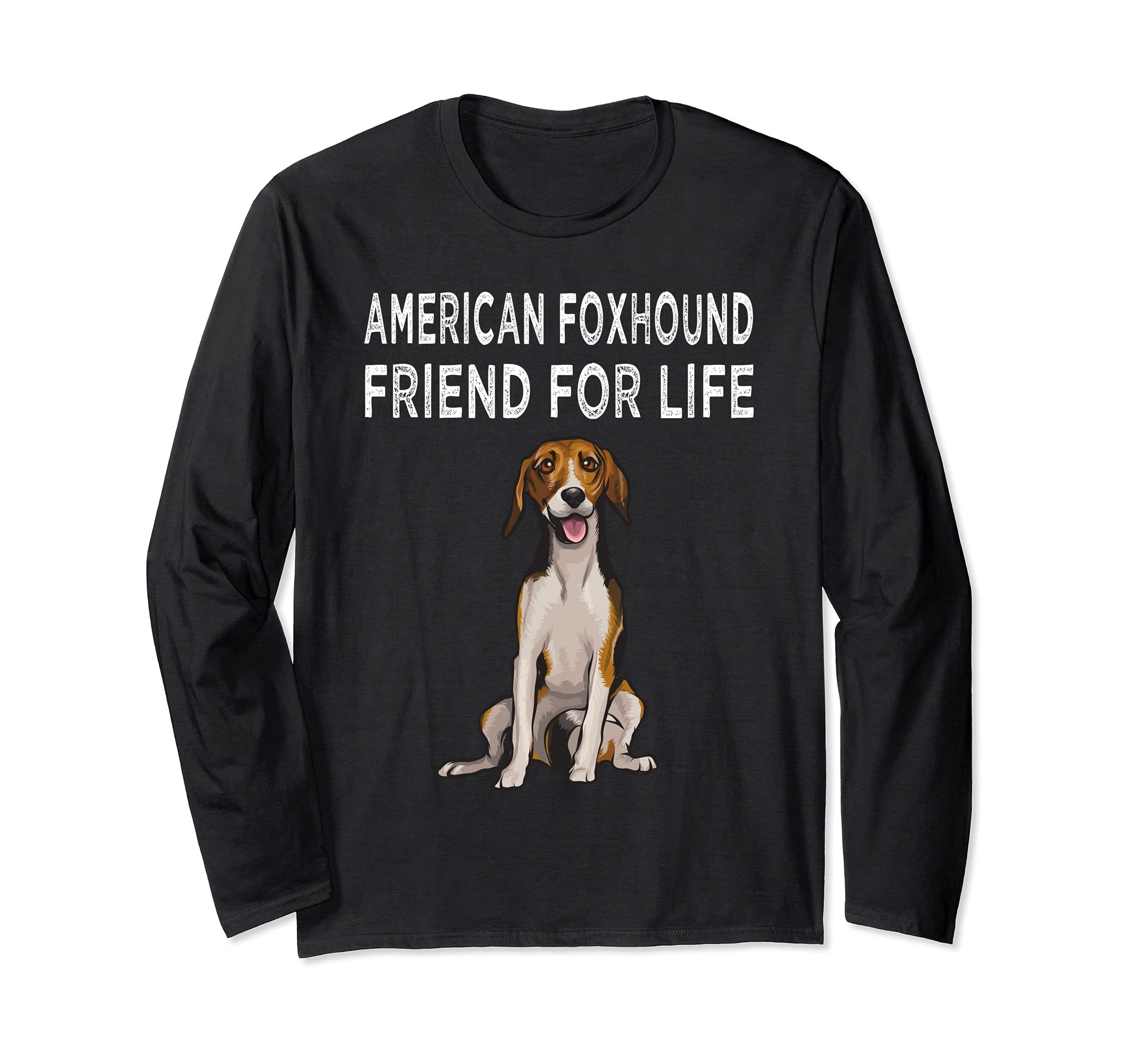 American Foxhound Friend For Life Dog Friendship Long Sleeve T-Shirt