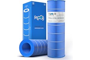 MOAJ Premium Pool Filter Replaces Pentair CC150, Clean and Clear 150, CCRP150, R173216, 160317, 160355, Predator 150, PAP150, Filbur FC-0687, C-9415 | 31 1/8" x 10 1/16" | Asepsis-Infused Filtration