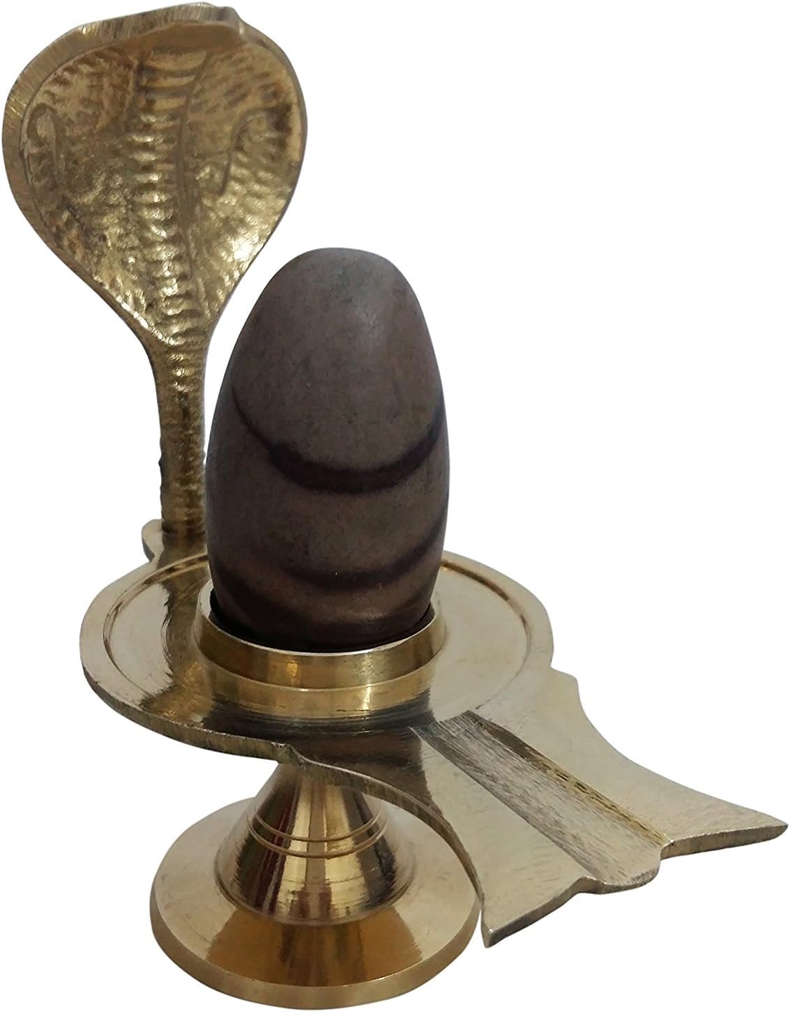 Siddhratan Best Quality100% Original&Pure Narmadeshwar/Narmada Shiva Ling/Shivling 1 Snake