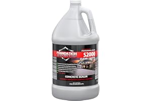 FOUNDATION ARMOR Armor S2000 Sodium Silicate Concrete Densifier and Surface Hardener - 1 Gallon - Ready to Use