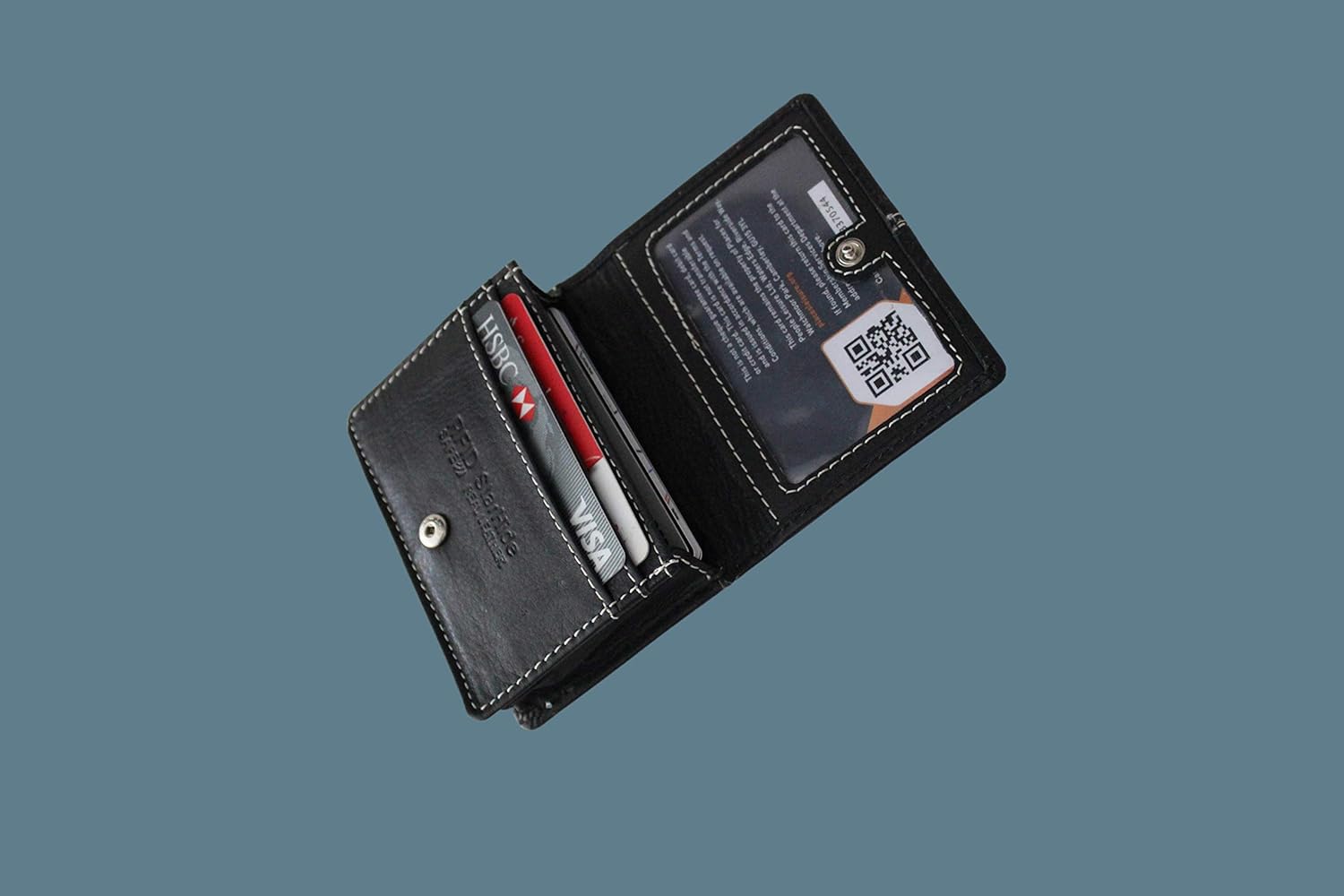STARHIDE RFID Blocking Small Leather Wallet for Men & Women, Minimalist Slim Credit & Business Card Holder - Image 5