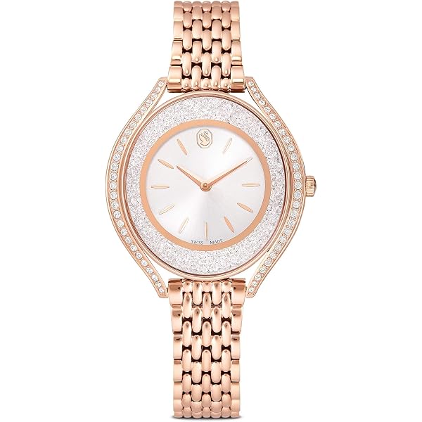 Amazon.com: Swarovski Crystalline Delight Crystal Watch in Rose