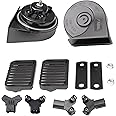 AOLIHAN Car Horn Compatible with Hyundai, 12V Waterproof Snail Horn Loud 125db High/Low Tune (Horn with Plug for Hyundai)