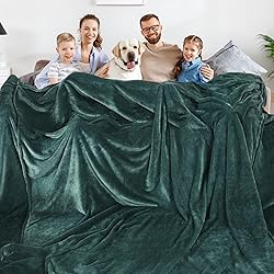 Aemilas Large Fleece Blanket Oversized King
