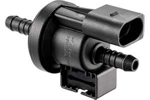 ISINFLASH 06E906517A EVAP Vapor Canister Purge Valve Solenoid Assembly Compatible With Volkswagen VW Beetle Eos Golf Sportwagen GTI Jetta Passat Rabbit Touareg Audi A4 A6 0280142431