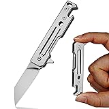 VALHALLA Mini EDC Pocket Knife, Small Titanium