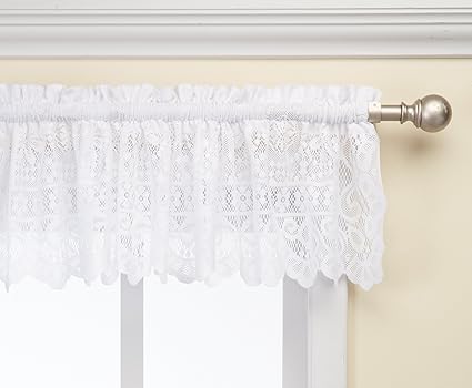 Buy Lorraine Home Fashions Hopewell Lace Polyester Blend Window