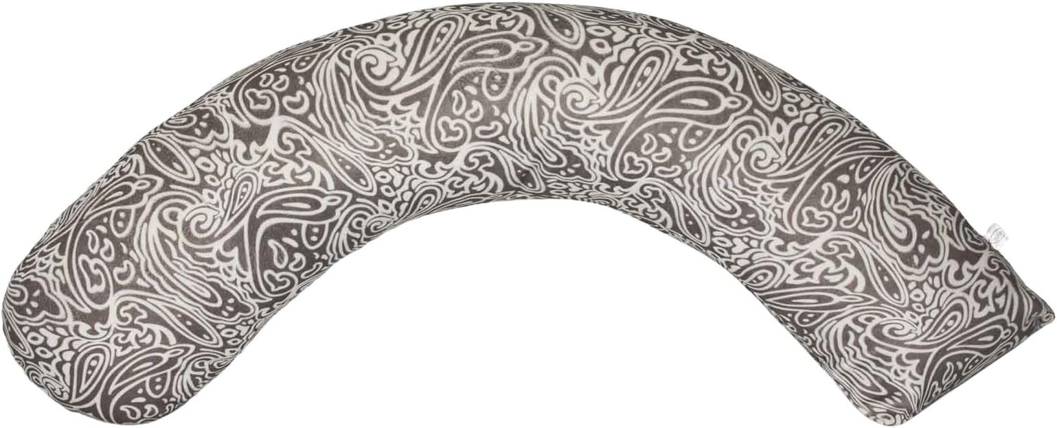 Luna Lullaby Luna Dream Full Body Pillow, Fleur Paisley Brown Brown