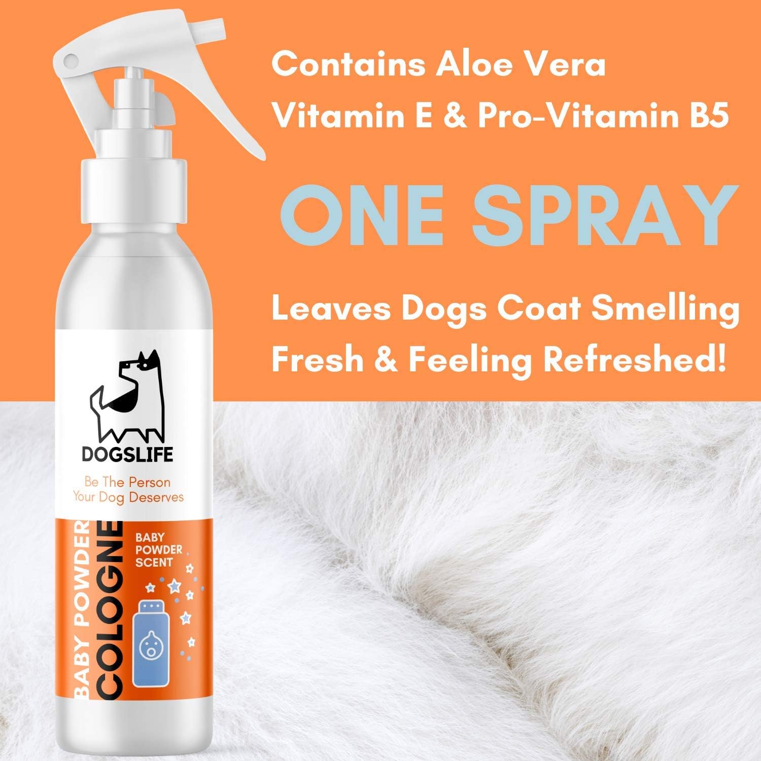Baby Powder Dog Cologne, 250 ml (Pack of 1) - Image 4