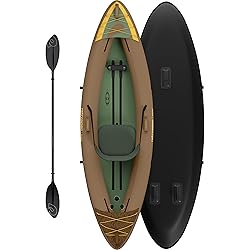 Retrospec Coaster 1 Person Inflatable Kayak, 220lb