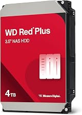 WD Red Plus 4TB NAS 3.5 inch Internal Hard Drive 5400 RPM SATA 6 Gb/s view 2