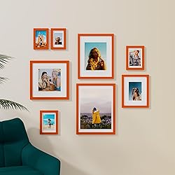 Vittanly 5x7 Picture Frame, Display Pictures 4x6