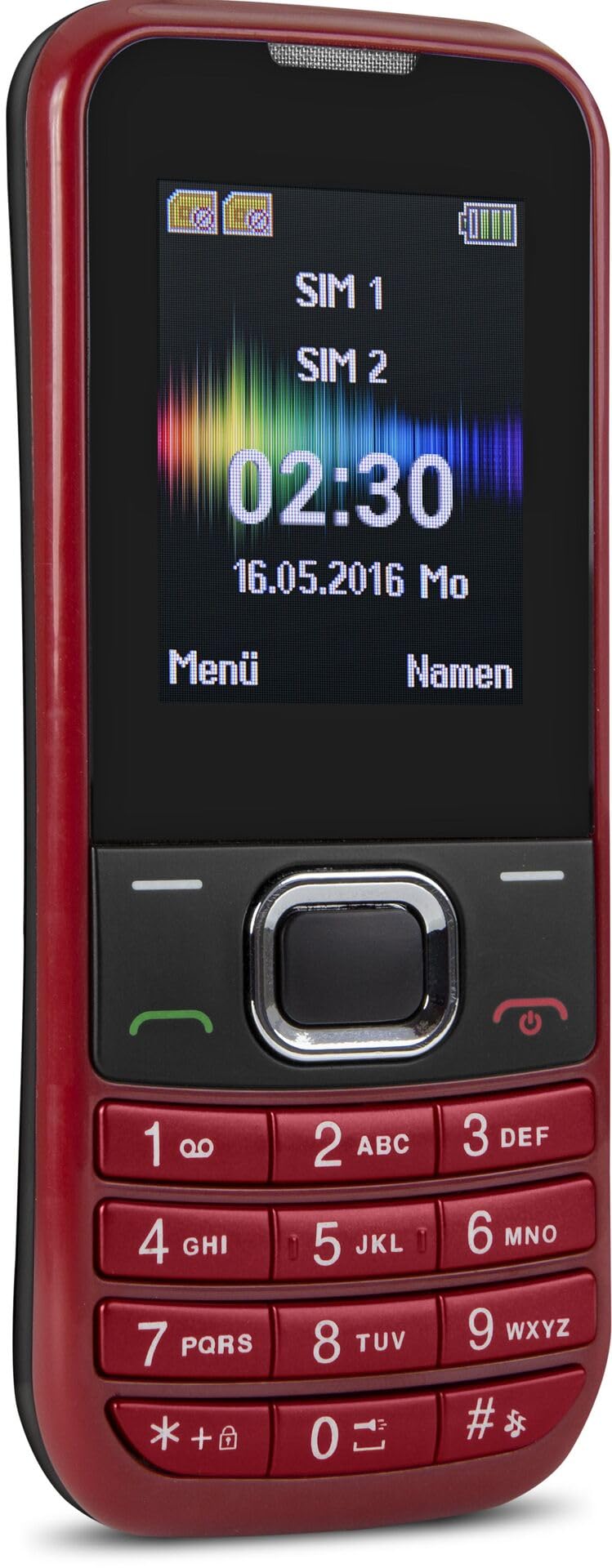 Swisstone 450039 SC 230 Dual SIM Mobile Phone with Extra Large Illuminated Colour Display 4.5 cm