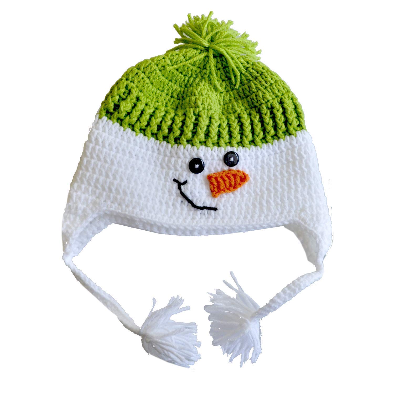 crochet snowman hat