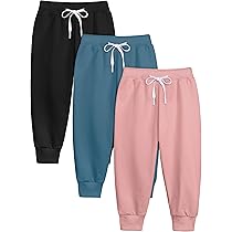 Amazon.com: Resinta 3 Pack Toddler Girls Boys Sweatpants