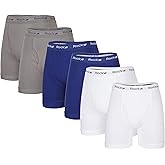 Rocky Men's Boxer Briefs Breath-Easy 95% Cotton Fabric Underwear, Tagless