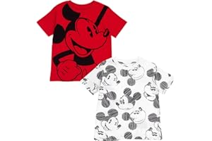 Disney Mickey Mouse Toy Story Winnie The Pooh Cars Lion Guard Moana Luca Firebuds 2 Pack T-Shirts Infant to Big Kid