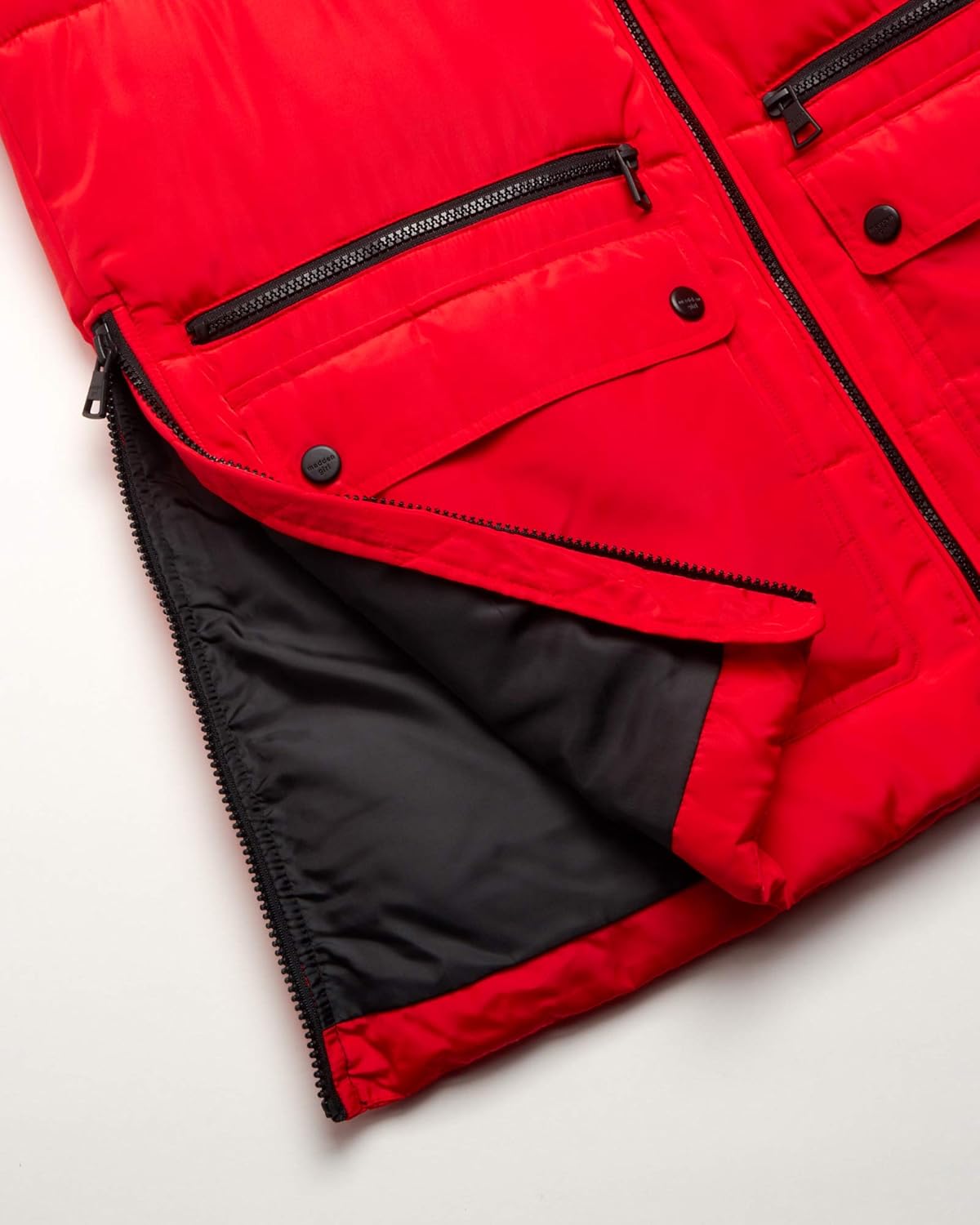 madden girl women's sherpa zip up jacket