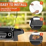 PEUTIER Stainless Steel Grill Rack for Ninja Woodfire BBQ Smoker Camping view 5