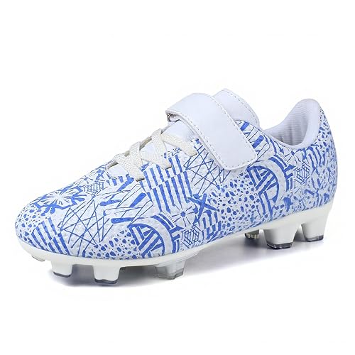 Boys Football Boots Kids Girls Football Cleats Outdoor Soccer Shoes Astro Turf Trainers Athletics Sport Teenager Profession Training Shoes Competition Soccer Cleats Sneakers for Unisex