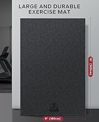 HAPBEAR Extra Large Exercise Mat-10'x6'x8mm