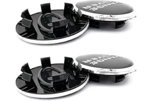 AULPEE Wheel Hub Center Cap Center Emblem Hub Cover 62mm ABS Material (RR)