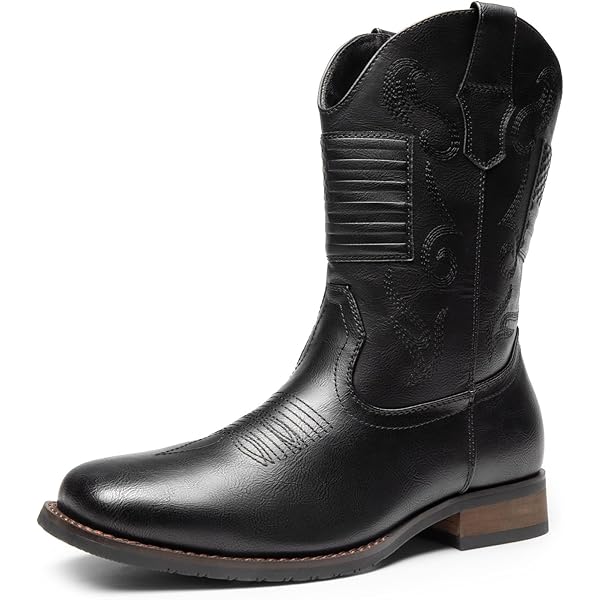 Square Toe Cody James Men's Engineer Motorcycle Boots