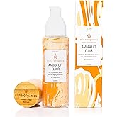 Elina Organics Ambra Lift Elixir, 2oz – Award-Winning Anti-Aging Moisturizer with Baltic Amber, Marine Collagen & Pearl Powder – Lifts, Firms & Hydrates – Organic, Vegan