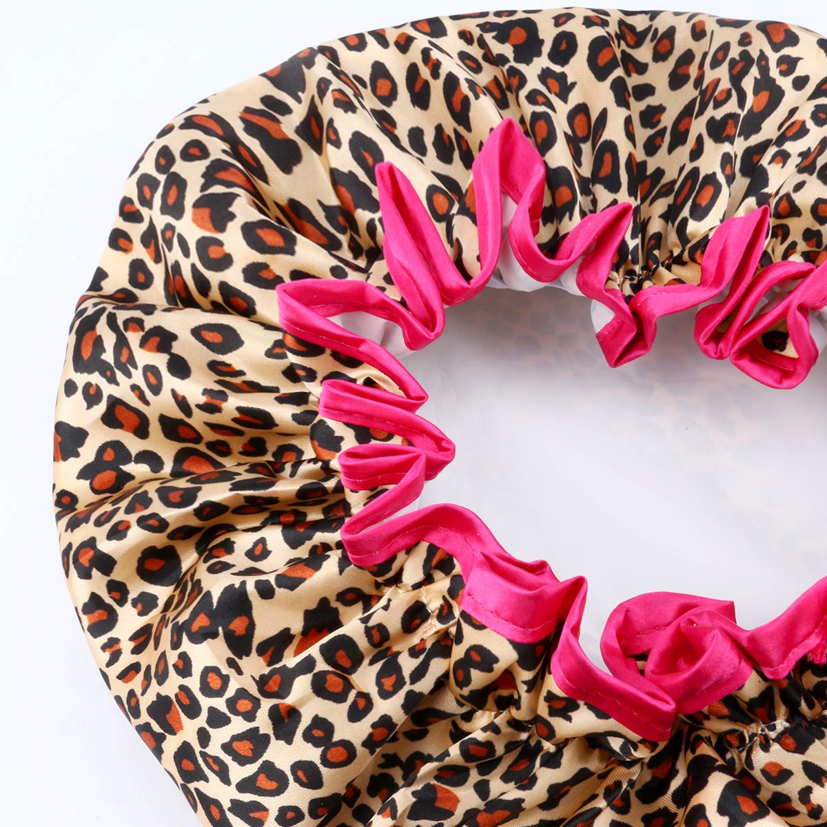 Shower Cap, ESARORA 4 PACK Bath Cap Designed for Women Waterproof Double Layer : Beauty