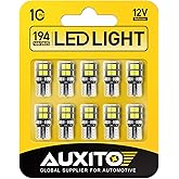 AUXITO 194 LED Bulb 6000K White 168 2825 W5W T10 Wedge 14-SMD Interior Car Bulbs Replacement for Dome Map Door Courtesy Trunk