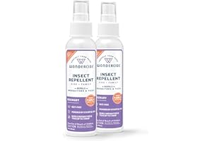 Wondercide - Mosquito, Tick, Fly, and Insect Repellent with Natural Essential Oils - DEET-Free Plant-Based Bug Spray and Killer - Safe for Kids, Babies, and Family- Rosemary 2-Pack of 4 oz Bottle