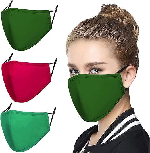 3pc Masks with Nose Clip Mask with Gifts for Women with