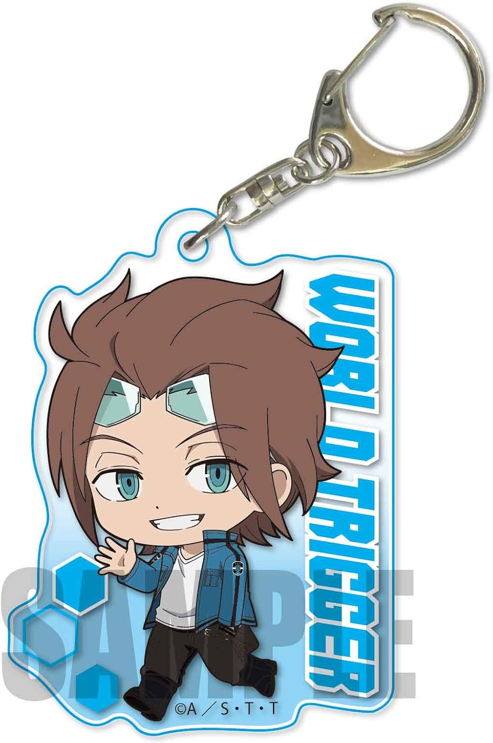 Amazon てくトコアクリルキーホルダー ワールドトリガー 迅 悠一 Akwf 03 アニメ 萌えグッズ 通販