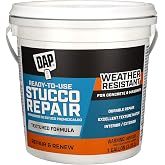 DAP All-Purpose Stucco Patch, White, 1 Gal (7079860590)