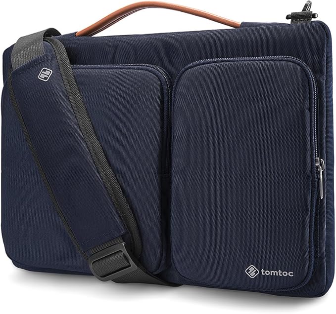 tomtoc 14 Inch Laptop Shoulder Bag with CornerArmor Protection, Compatible with 14" Lenovo