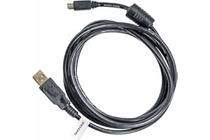 BRENDAZ USB Cable Mini-B 8 Pin Compatible with Nikon D3200 D5200 D5000 D5100 D5200 D5500 D7100 D7200 DF and D750 Cameras, Replacement for Nikon UC-E6 UC-E16 and UC-E17 Cable, 6-ft