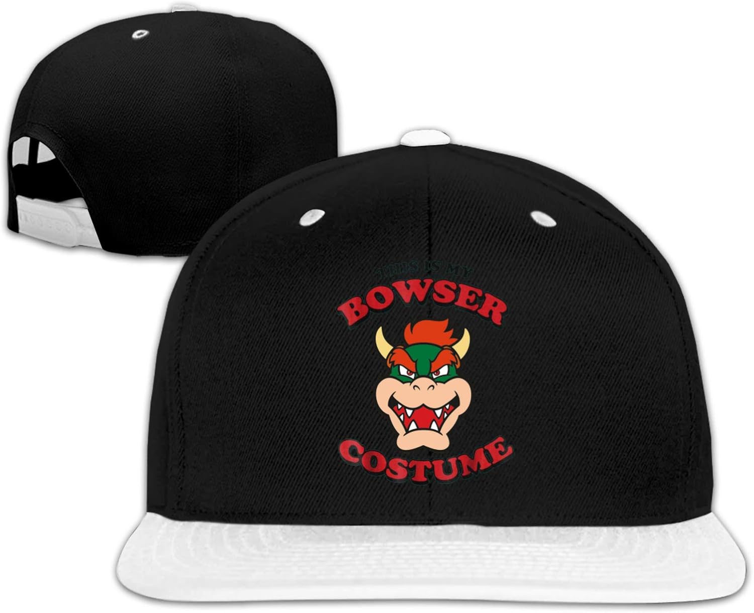 Amazon.com: Bowser Costume Unisex Hip-Hop Baseball Cap Sport Fan
