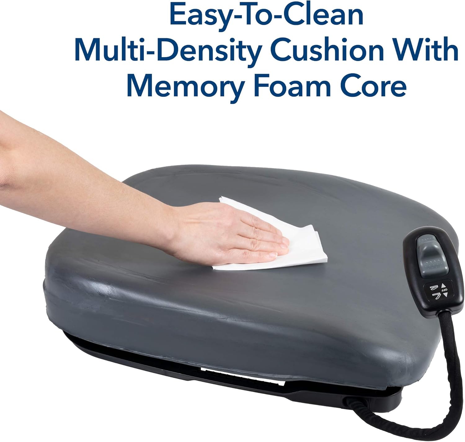 Carex Premium Power 20 inch Chair Lift for Stand Assist - Chair Lift Assist Devices for Easy Lift Assist - Fully Electric Power Seat for 100% Sit to Stand Lift Supports up to 300 lbs: Health & Personal Care