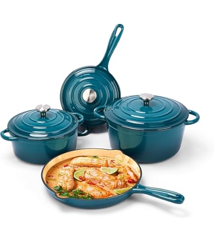 Amazon.com: Le Creuset Signature Enameled Cast-Iron Dutch Oven
