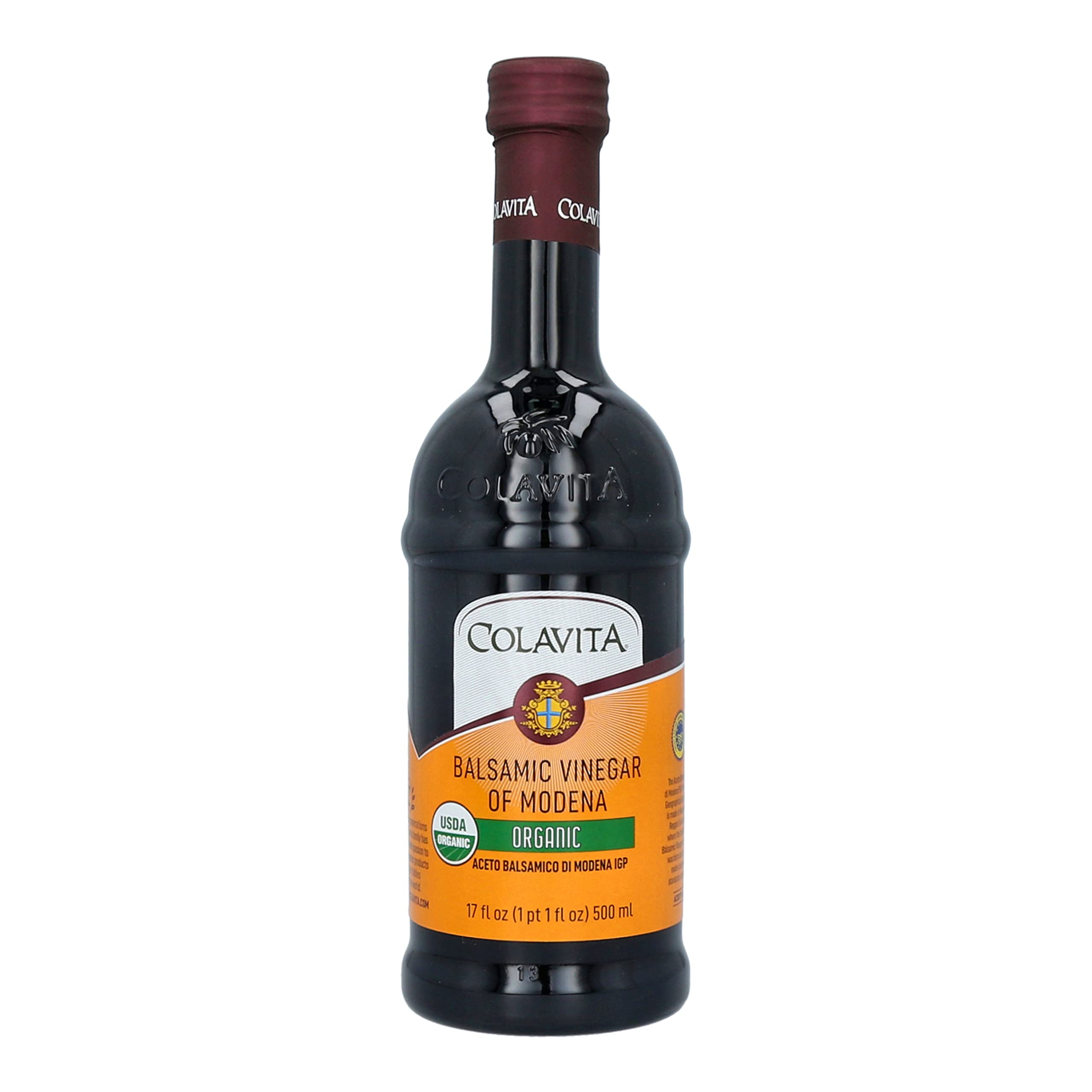 Photo 1 of **EXP 09 25 2927Colavita Organic Balsamic Vinegar of Modena, 17 Fl.Oz (Pack of 6)