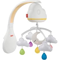 Amazon.com : Fisher-Price Sound Machine Calming Clouds Mobile ...
