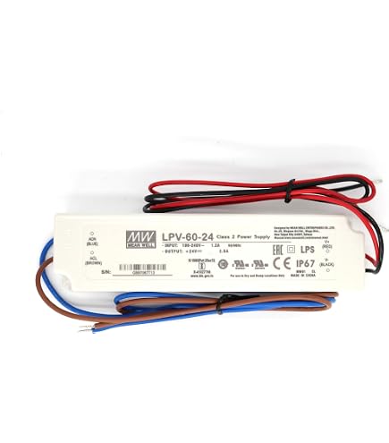 MW Mean Well HLG-80H-24A 24V 3.4A 81.6W Single Output Switching