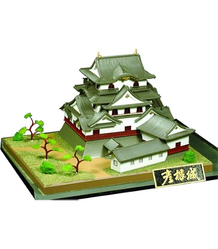 Doyusha DX-7 Château De Kumamoto 1/350 - Modèle Plastique Moulé Couleur Luxe Japonais Modèle Plastique à Monter Doyusha