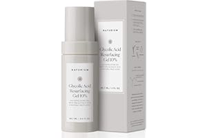 Naturium Glycolic Acid Resurfacing Gel 10%, AHA Exfoliating Gel with Natural Fruit Acids, 3.0 oz